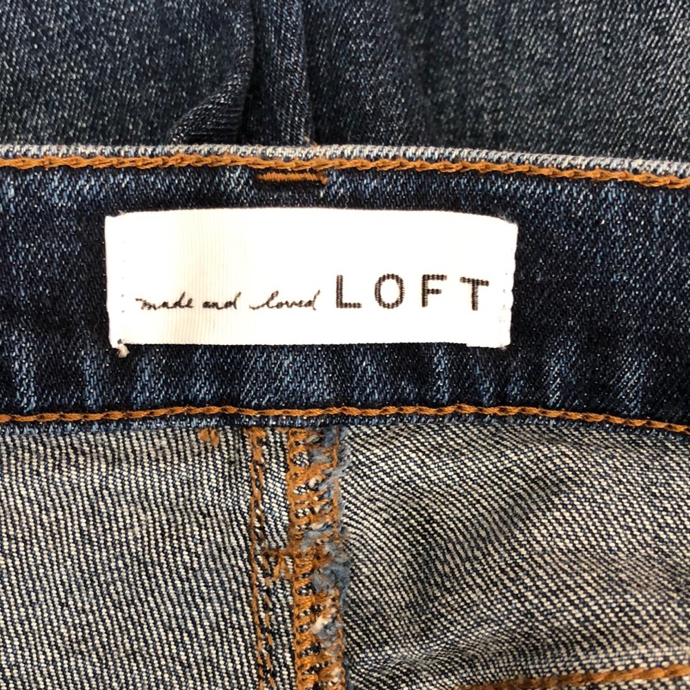 Made and Loved Loft Denim Shorts Size 2 (26) - Picture 6 of 9